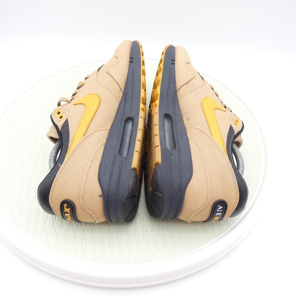 Nike Air Max 1 Premium Elemental Gold Mineral Yellow 875844-700 Mens 10 - Picture 6 of 11